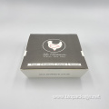 Customized disposable 2 compartment paper box take away